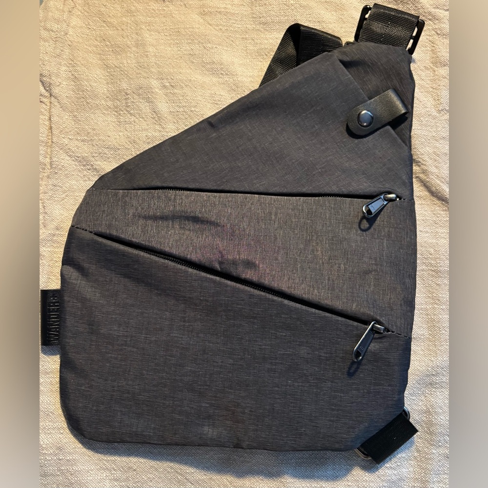 WANDER+ Anti-Theft Travel Bag, Grey - New Without Tags